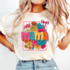 Colorful Floral Mama Mothers Day PNG