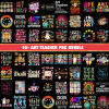 50+ Art Teacher Png Bundle, Boho Teacher Png Bundle, Teacher Png Bundle, Teacher Appreciation Bundle, Teacher Png, Art Teacher Shirt Designs