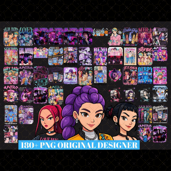 180+ Saja Boys Boy Band PNG Bundle, Girl Dinner Png, Kpop Demon Inspired Movie SVG, Demon Hunters png, Kpop Shirt Sublimation Designs